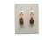 Raw Copper Nugget Metalwork Earrings Jewelry handmade in the USA product 5